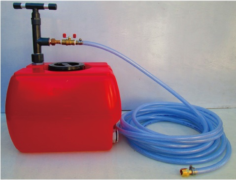 呼び水式ポンプ（アルミ）「忍法！忍にん・エコセット」雨水屋ノーマ　災害時の水汲み 呼び水式ポンプ（アルミ）「忍法！忍にん・エコセット」雨水屋ノーマ